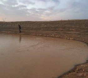 Ian trawling for marron